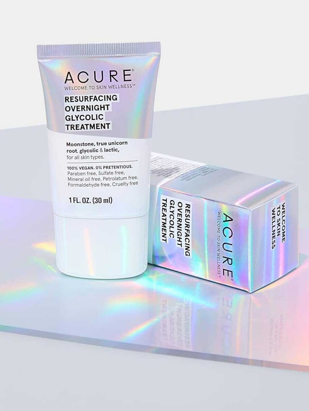 🆕️ SEALED 🆕️ ACURE Resurfacing Overnight Glycolic Treatment Facial Cream